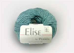 Elise by permin bomuld / cashmere - blødt og lækkert i blid mint